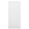 vidaXL Schiebetürenschrank Grau 90x40x90 cm Stahl