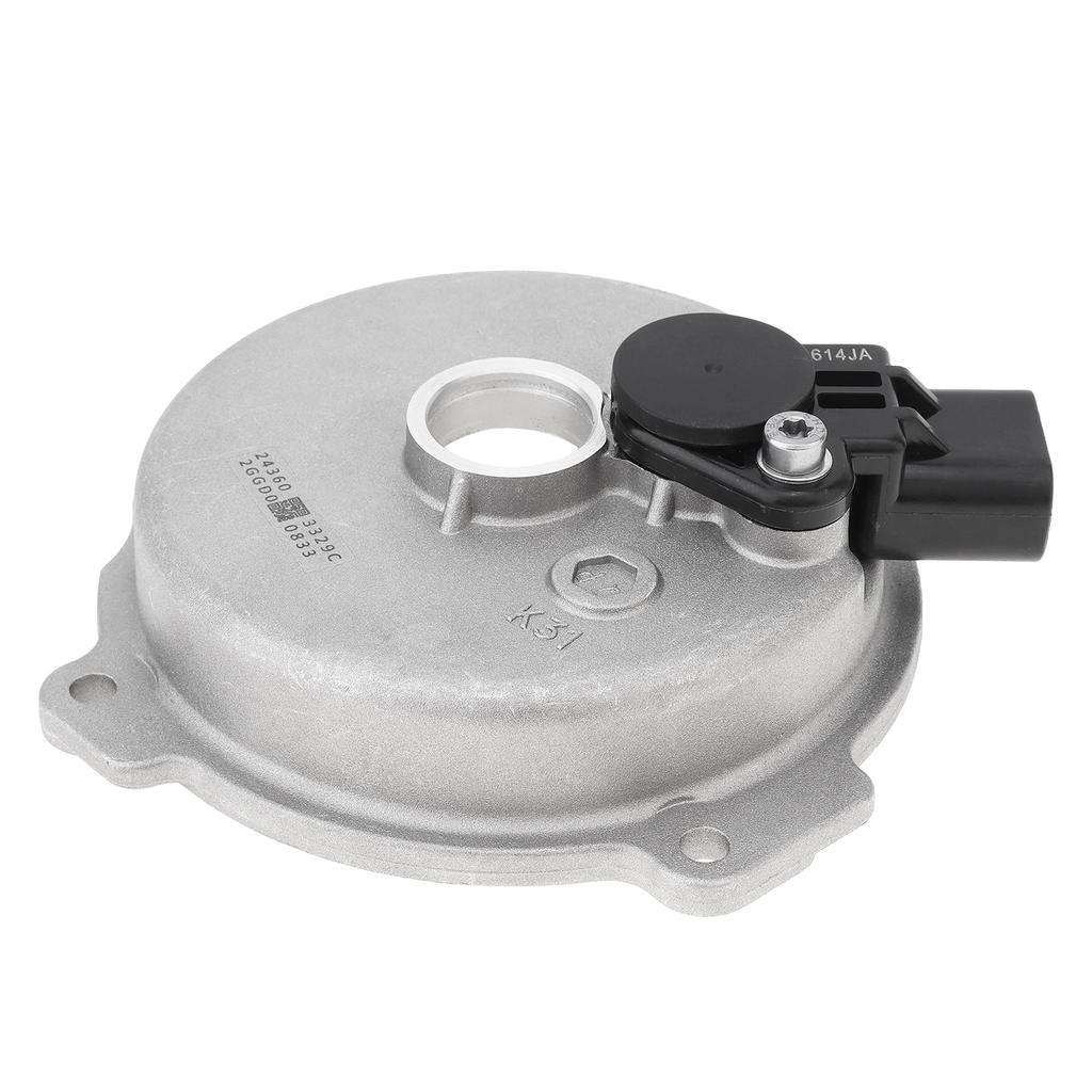 24360-2GGD0 Camshaft Position Actuator Kit for Kia, 2-Pin VVT Solenoid w/Cover & Seal, Solves P0011/P0014 Codes, Engine Timing Control Sensor