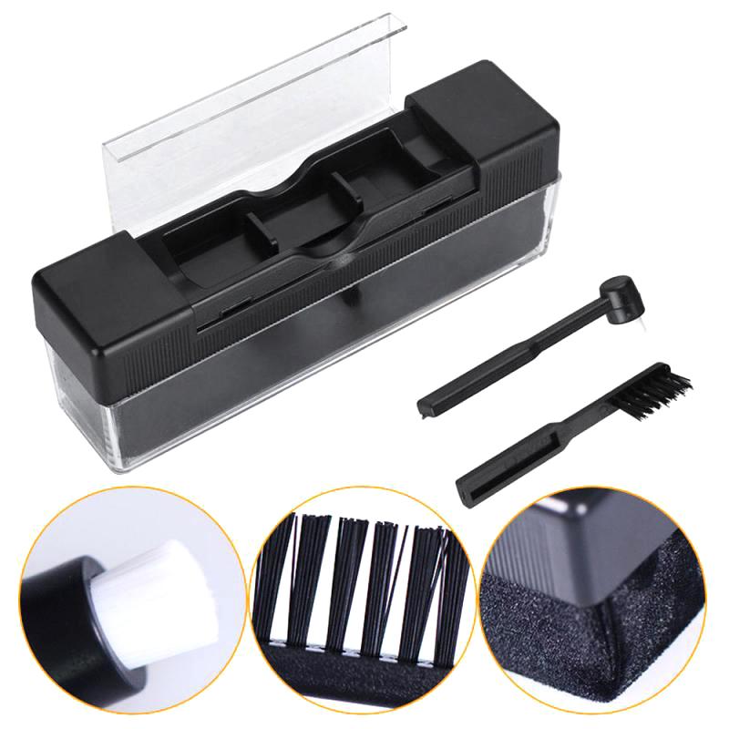 

3 шт. Щетка для чистки пластинок Чистящее средство Набор для чистки виниловых пластинок Чистящая щетка Набор для удаления пыли Набор чистящих щеток для проигрывателей