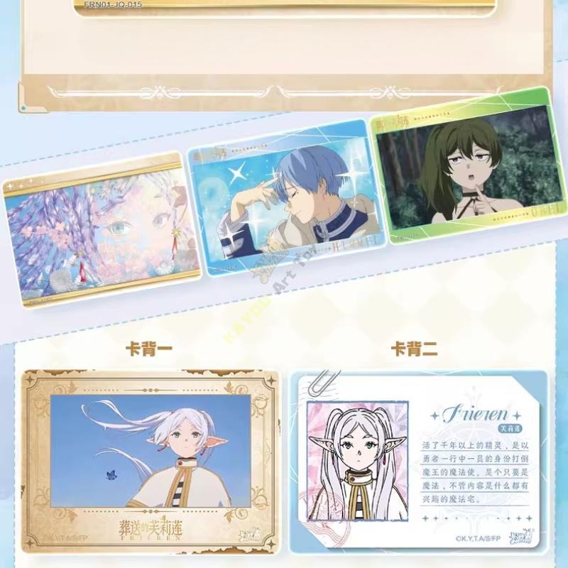 Frieren Beyond Journey's End Cards Gift Box Frieren Himmel Genuine Animation Cartoon Collection Card Peripheral Toy Gift