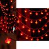 Led Lucky Character String Lights Home Decor For Festive Holiday Celebration