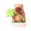 Capybara Plush Potted Toy Cute Soft Filled Doll Desktop Decoration Gift Holiday