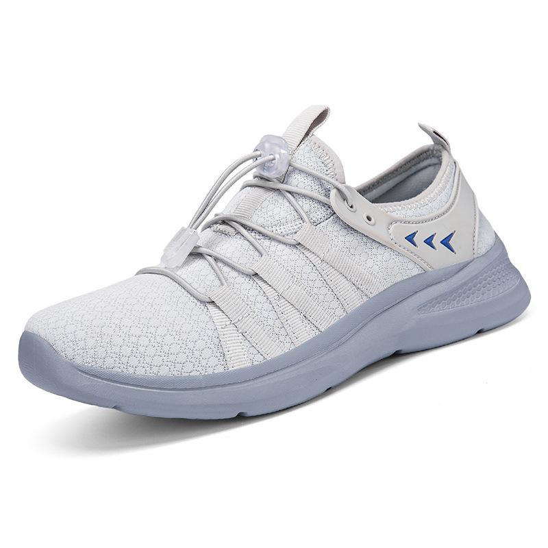 New spring and autumn soft-soled mesh breathable and comfortable couple casual single shoes fashionable walking sports shoes