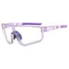 New sports glasses, bicycle outdoor color-changing riding glasses, men's and women's running windproof sunglasses