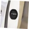 4pcs Universal Car Door Latch Protective Cover Silicone Pad Shock Absorption Noise Reduction for Vehicle Doors Locks