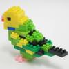 Kawada Nanoblock Budgerigar Green Opaline NBC_167