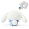 Sanrio Baby Washable Plush Toy Cute Stuffed Animal with 649988 Set, Cinnamoroll, Rattle, Washable,