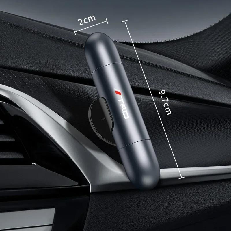 Bilsikkerhetshammer Nødglassknuser Setebelteskjærer For TRD Toyota Corolla Rav4 Auris Camry Yaris CHR