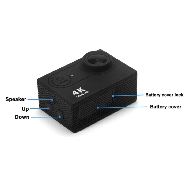 Battery Side Cover for H9 H9R Camera Dustproof Replacement