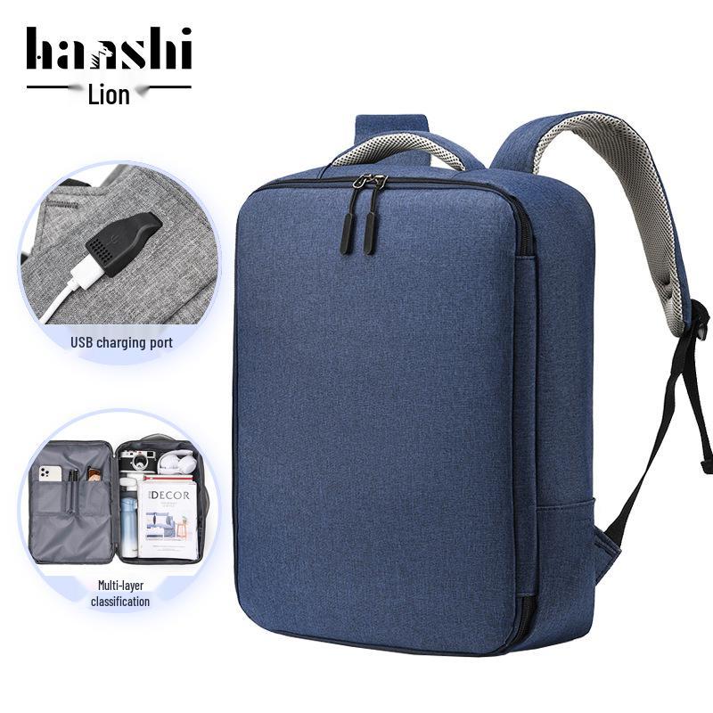 

Универсальный USB рюкзак для ноутбука: Повседневный, Полностью доступный, Большая вместимость, Вариант с пользовательским логотипом