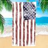 Asciugamano Art Vintage Bandiera USA Asciugamano Morbido Piscina Regalo per Viaggio Palestra Doccia Campeggio Asciugatura Rapida Sportivo Grandi Asciugamani da Spiaggia