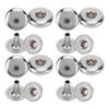 200er Set Druckknöpfe Kit 8mm Starkes Kupfer Exquisiter Glanz Weit verbreitet Leder Druckknöpfe für Kleidung Taschen Leder
