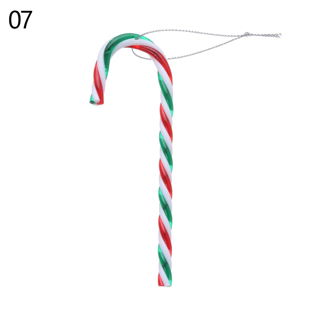 

Colorful Candy New Christmas Tree Decorations Christmas Cane Home Xmas Ornaments New Year Decor