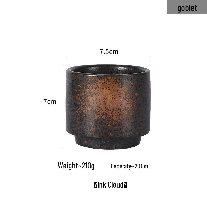 Dibrol Retro Ceramic Water Cup Set