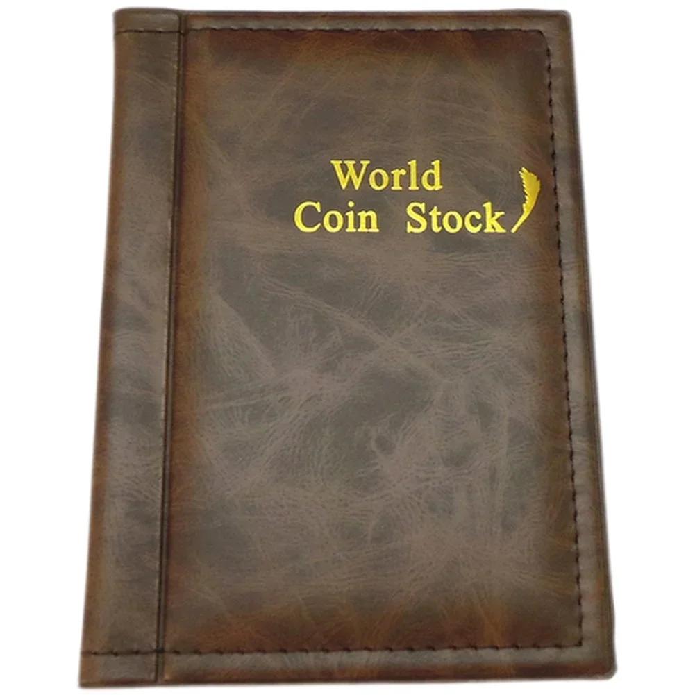 120 grid storage album for commemorative coin collection with looseleaf compact portable design for diameter up to 28mm