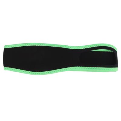 Anti-Schnarch Kinnband Verstellbar Atmungsaktiv Anti-Schnarchband Kieferstützgürtel(Fluoreszierendes Grün,