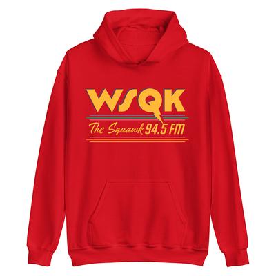 WSQK The Squawk 94.5 FM Hoodies Beam Me Up Place Sucks Graphic Print Sweatshirts Long Sleeve Hooded Pullovers Unisex Clothing