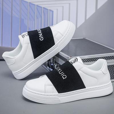 Pánská volnočasová obuv Módní a všestranná volnočasová sportovní obuv Bílé tenisky Pánské skate boty Chaussure Homme Zapatos