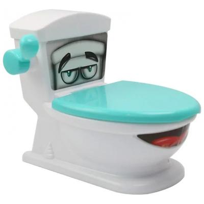 Poopshoot Game Funny Catapult Toilet Desktop Toy 2 Players Hand Eye Coordination Challenge Prop Prank Toy Kids Tabletop Game