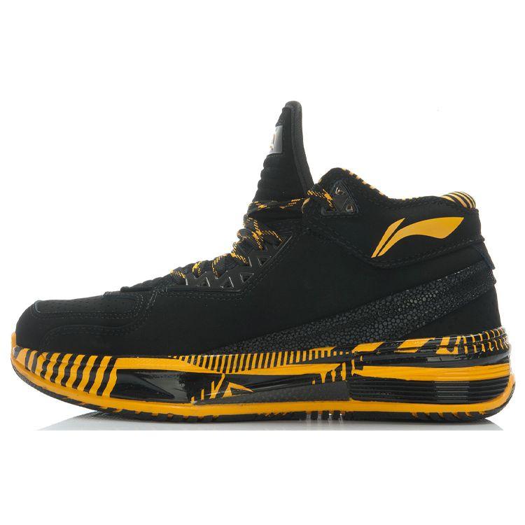 

Мужские кроссовки Li-Ning Way of Wade 2 Caution черный желтый ABAH017-6