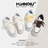 Global Platform White Shoes Women's KMJH6116 Summer New Versatile Niche Women's Shoes Original Height-increasing Casual Board Shoes