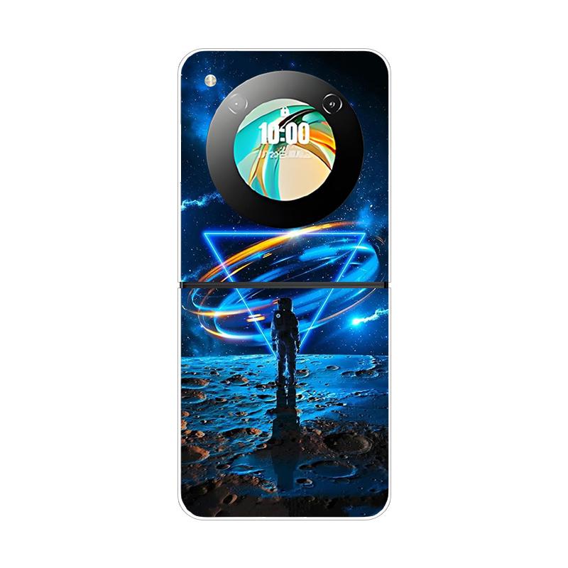 For ZTE Nubia Flip Flip2 Telefoncover Beskyttende Hård PC Skal Stilfuldt Dyremønster Gennemsigtigt Cover Til ZTE Libero Flip Covers