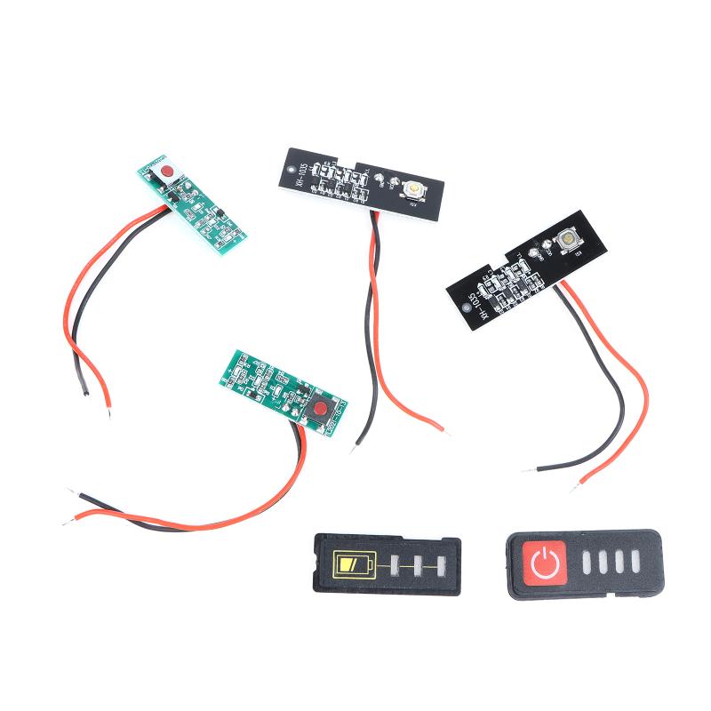 Digital Battery Capacity Indicator Module 5S 18V 21V LED Display Easy to Install for E-bike Lithium Battery Status Monitor