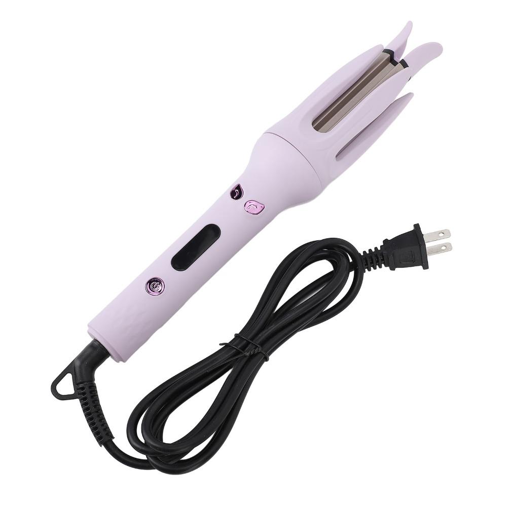 Adjustable Temperature Auto Hair Curler Rotating Rotating Curling Iron For Salon Styling