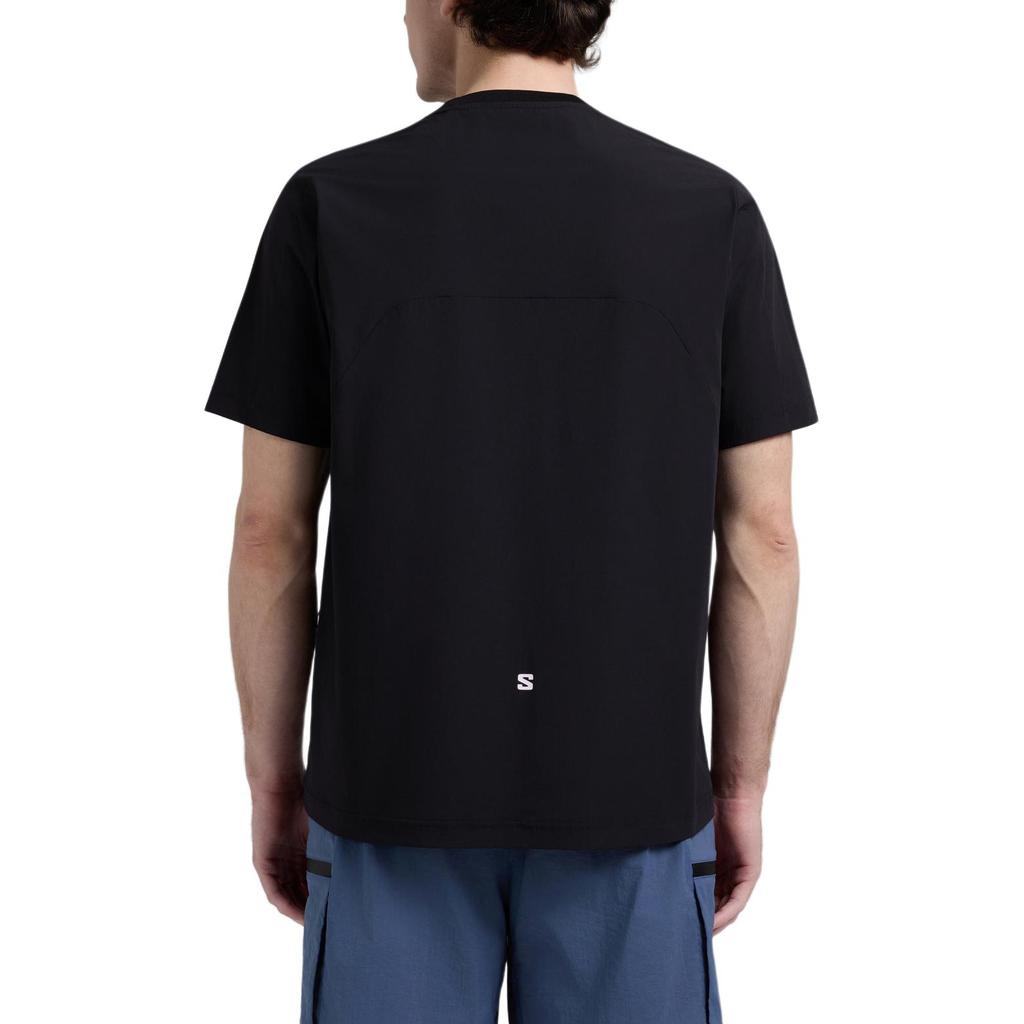 SALOMON Pl Od Ss Wvn Outdoor Camping Hiking Cool Breathable Pullover Short Sleeve T-Shirt Men Tops LD0009800