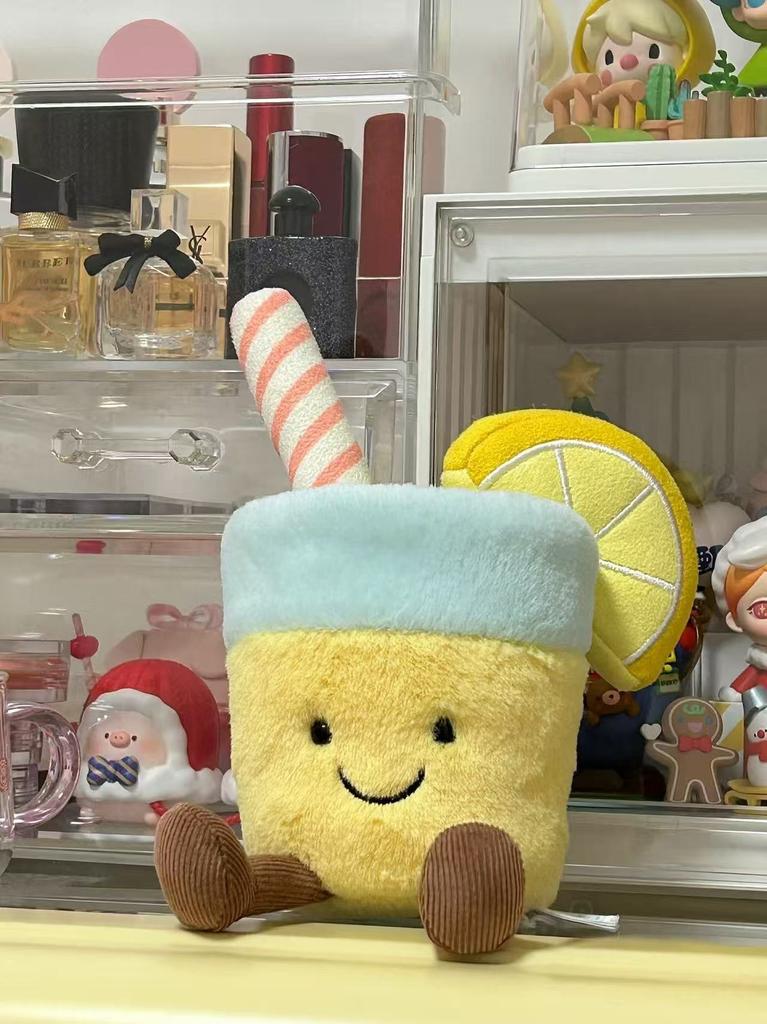 *Juguetes de Peluche Kawaii JC Coral Coco Limón Muñeca Coco Suave Decoración Peluche Guitarra Compañero Calmante Decoración Dormitorio Regalos Exquisitos