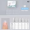 100Pcs/Box Matte Fake Nails No Polishing Press On False Nails Medium Short Design High Matt Soft Gel Nail Tips For Extension