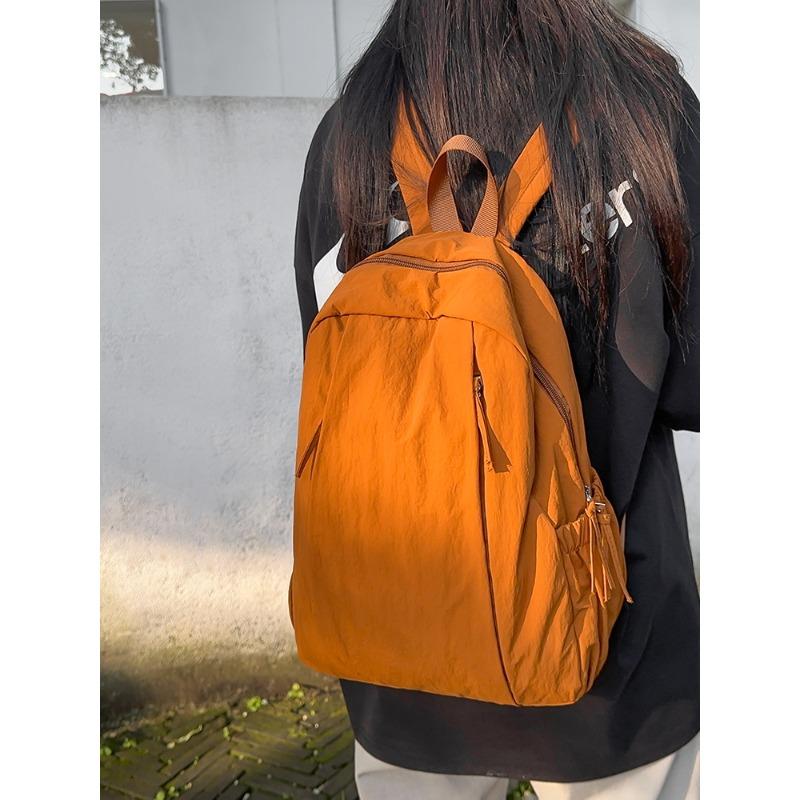 Lightweight Casual Backpack New Simple Travel Backpack Large Capacity Student Bag