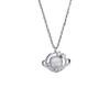 Dream Planet Collarbone Chain Personality Unique Girl Heart Gift Neck Chain Fantasy Color Zircon Moonstone Star Necklace