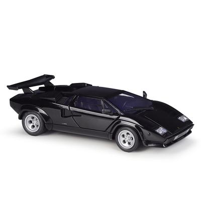 Welly 1/24 Lamborghini Countach LP5000s Alloy Sports Car Model Diecasts Metal Race Car Model Simulation Collection Kids Toy Gift