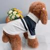Haustier Lederjacke Schnauzer Teddy Marzis Hund Motorrad Lederjacke Patchwork Mantel Haustierkleidung Hundebekleidung für kleine Hunde