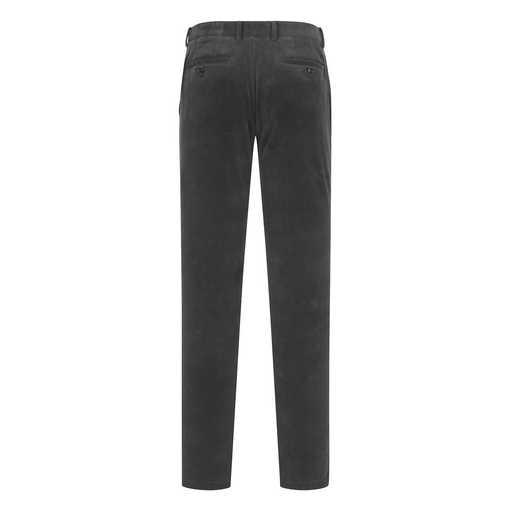 FERRAROMILANO Corduroy Stretch Como Pants D/Gray (Am0Esl45137)
