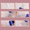 Latch Hook Tool Portable Cord Knitting Hook 3,4 Latch Needle Crocheting Tool for Binding-Off or Edging Knitting Project Supplies
