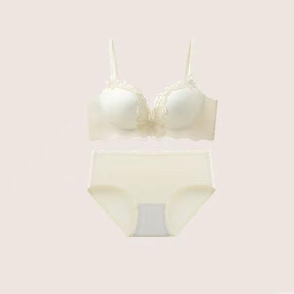 Seamless Underwire-Free Push-Up Bra for Women - Beautiful Back Support, Adjustable Shapewear, Uplift for Small Chest