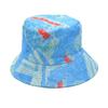 Spring and Summer Polyester Print Bucket Hat Fisherman Hat Outdoor Travel Sun Cap for Men and Women 256