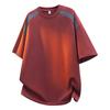 Gray Men's Short-Sleeve Loose Top - Trendy Spring/Summer 2026 Fashion
