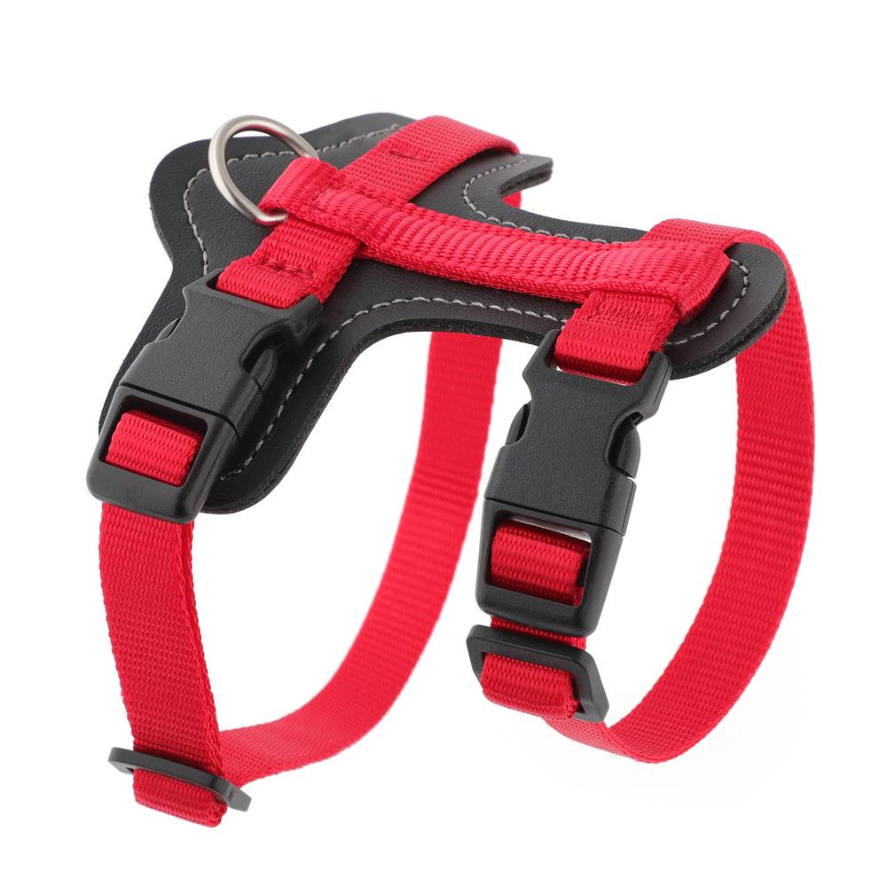 2026 Cat Traction Rope Anti-break Free Special Cat Rope for Going Out Pet Chest Strap Chain Adjustable XS красный