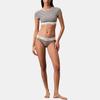 Calvin Klein Minimalist Short Soft Round Neck T-Shirt Bra Women underwear QF7213-WBA