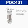 Yadake Quick Pneumatic Tube Straight Connector PC4-PC12-M5 Series