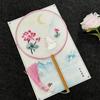 Double-Sided Embroidery Silk Fan: Classical Court Hanfu & Cheongsam Accessory