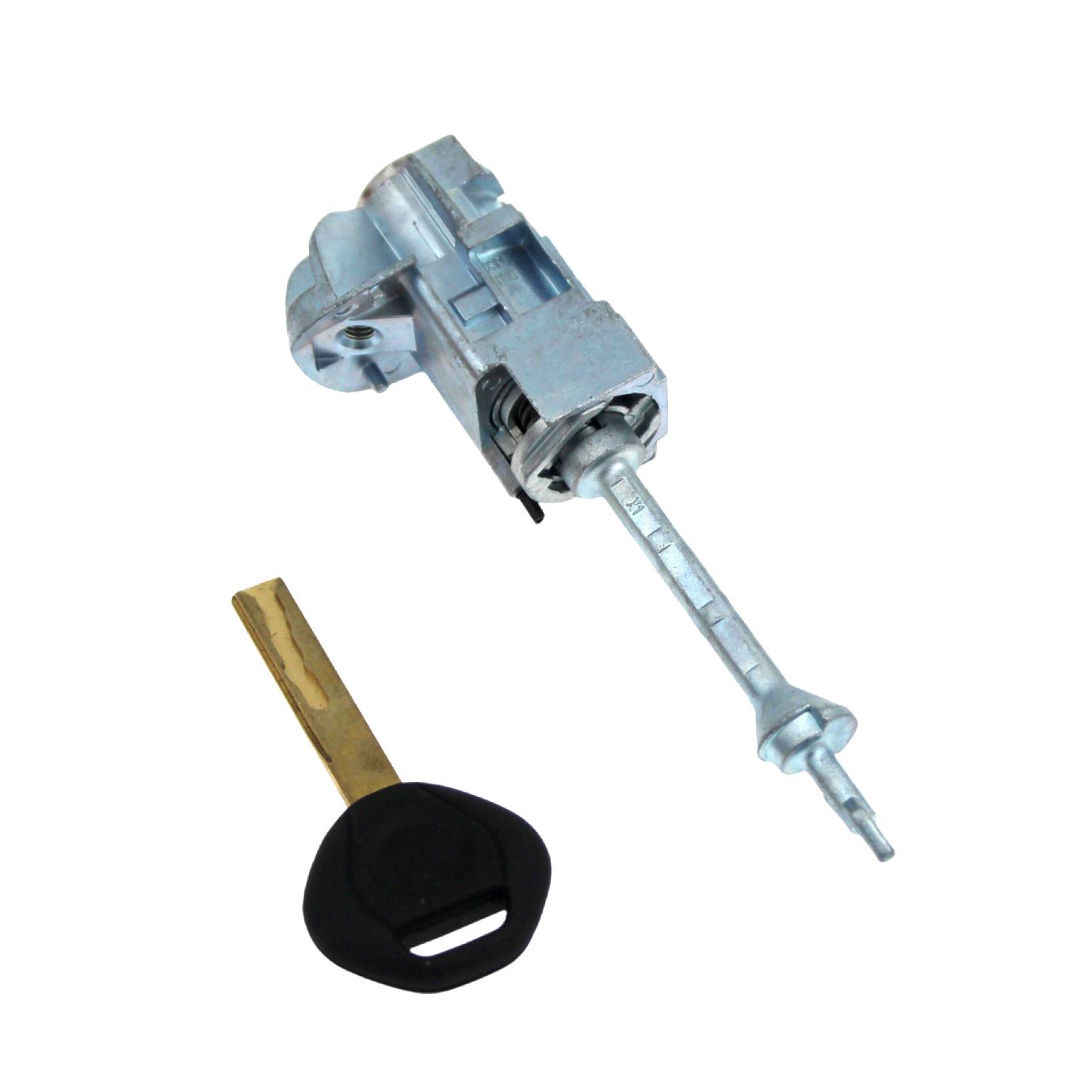 Front Left Side Door Lock Cylinder Barrel with 1 Key for BMW E84 X1 20i 51212993145 AL324 Left Door Lock