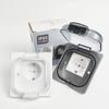 IP65 Waterproof Outdoor Socket, 16A High Power Wall Plate, 250V US/Thai Style 10A Receptacle, Bathroom & Weatherproof Electrical