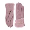 Deer Skin Lamb Wool Warm Gloves For Men And Women Cycling Skiing Gloves With Thick Velvet Gloves