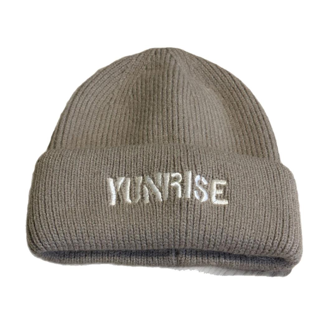 Bestickte Wollmütze für Herren im Winter Koreanische Version Vielseitig Verdickt und Warm Großer Kopfumfang Kältehut für Paare Trendig