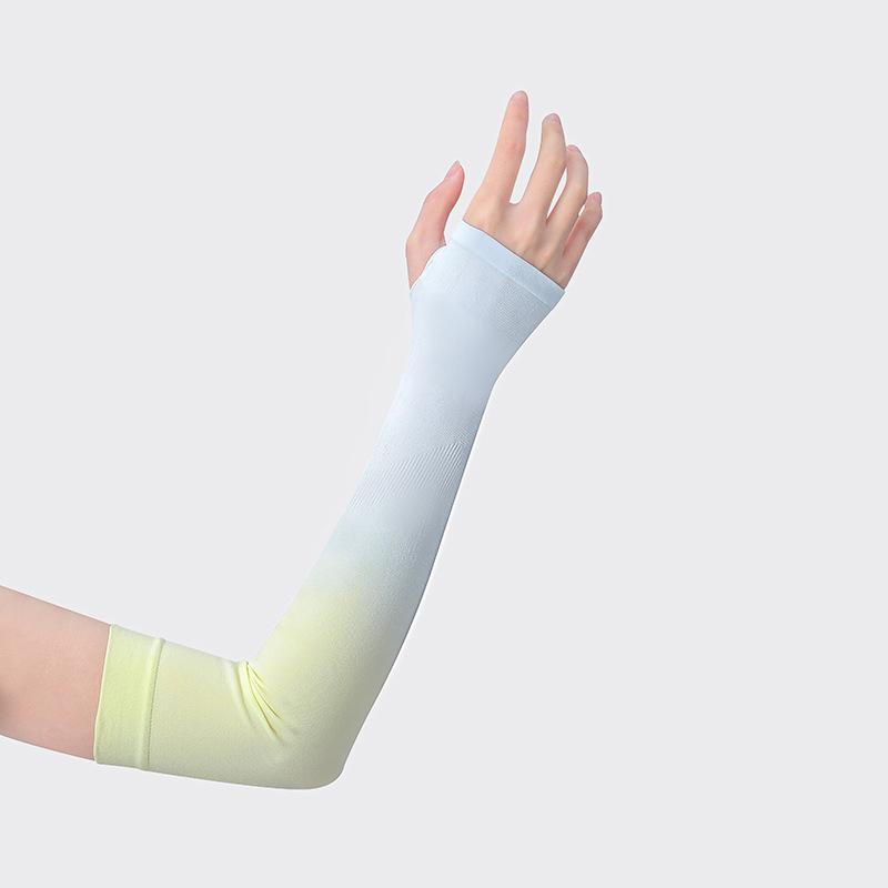Ice Silk Bicycle Sleeves Summer Breathable Cycling Arm Protection Outdoor Sun Uv Protect Sports Sleeves