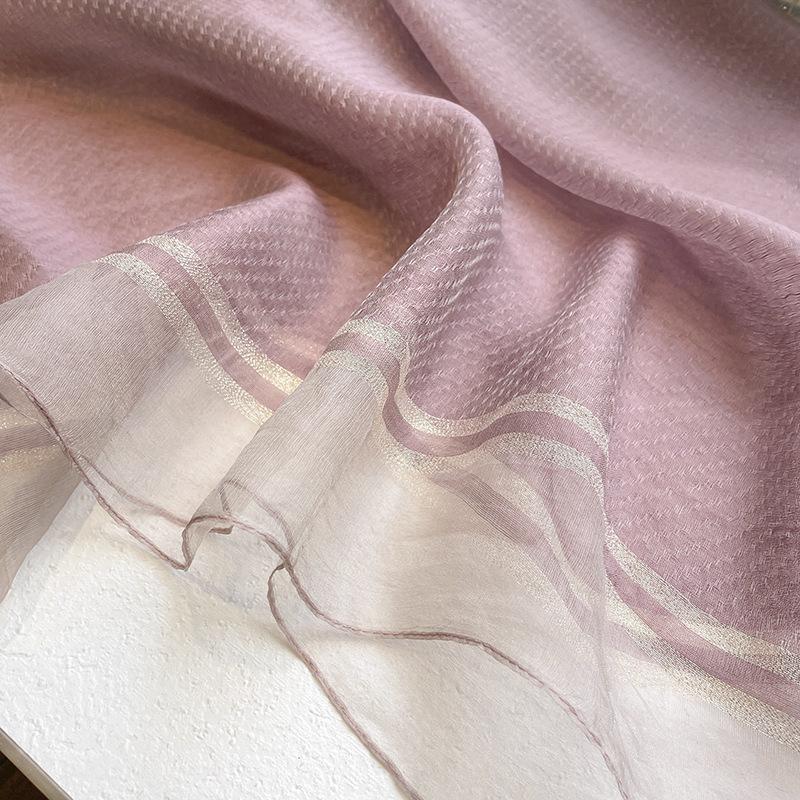 2025 Solid silk wool scarf women hijab pashmina shawls and wraps Luxury Brand Foulard Bandana Bufanda Blanket Scarves